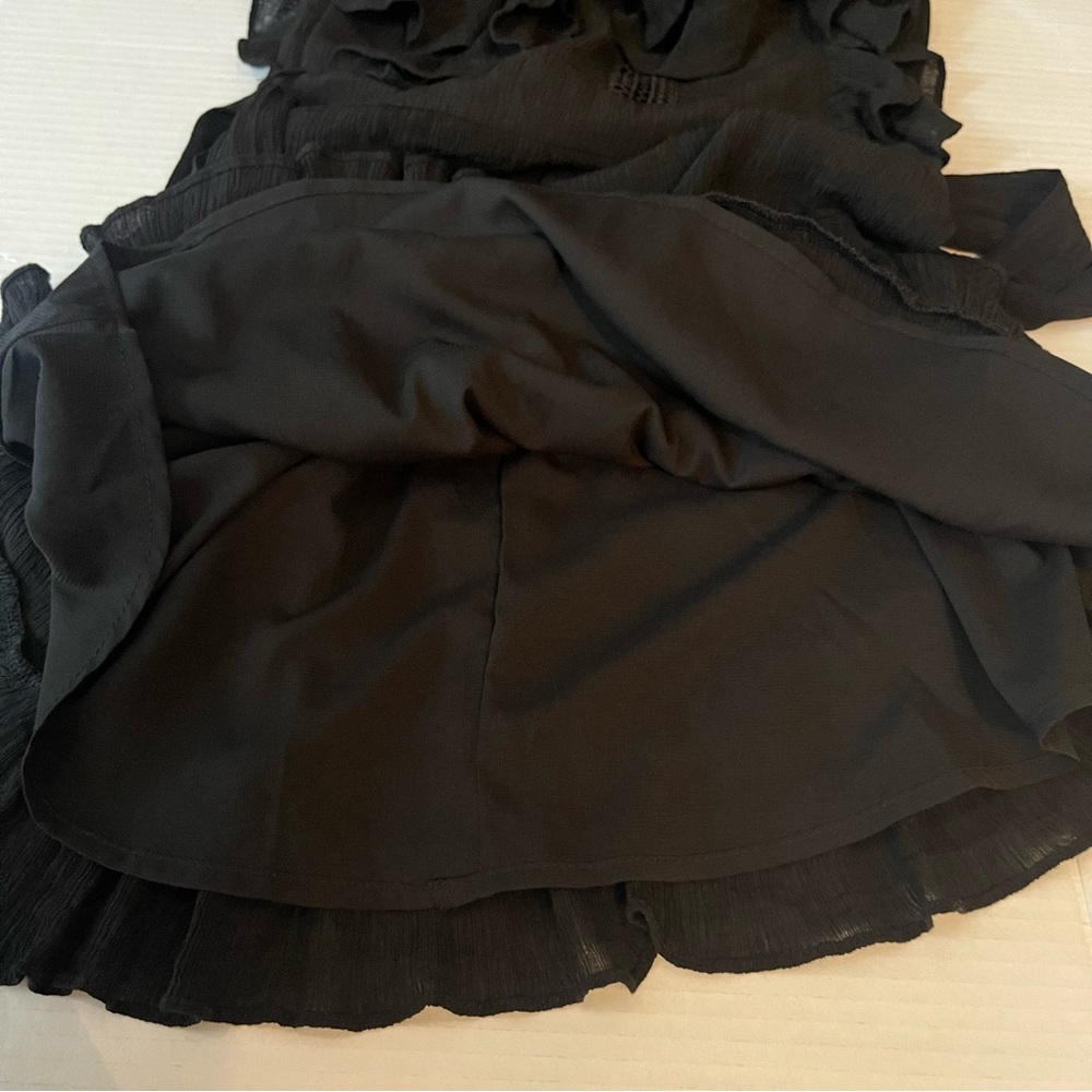 Hello Molly Black Ruffle Dress - Picture 8 of 13